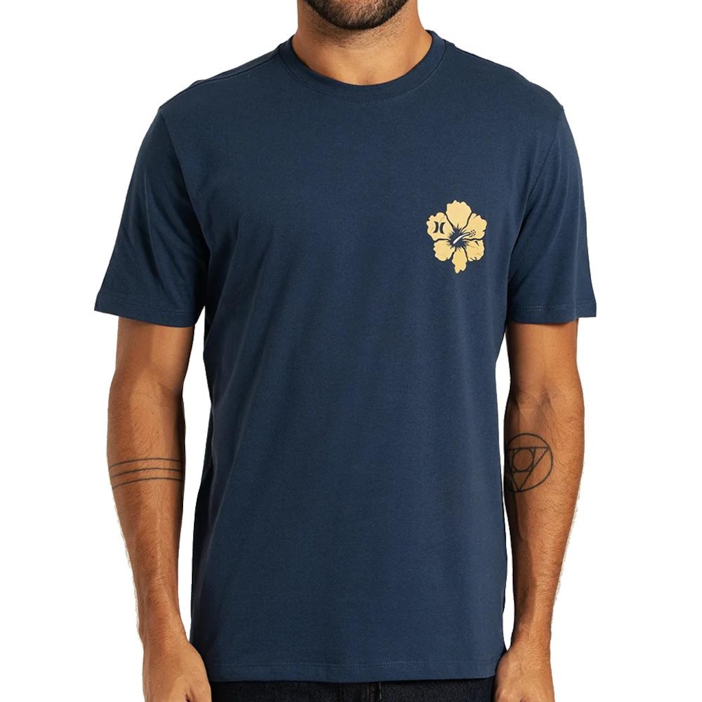 Camiseta Hurley Hibiskull SM26 Masculina