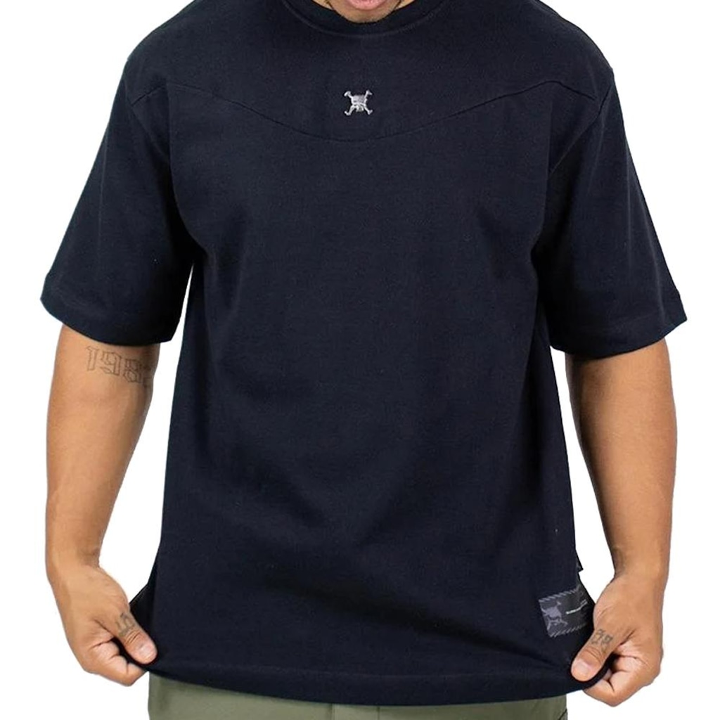 Camiseta Oakley Skull Metal Pin SM26 Masculina
