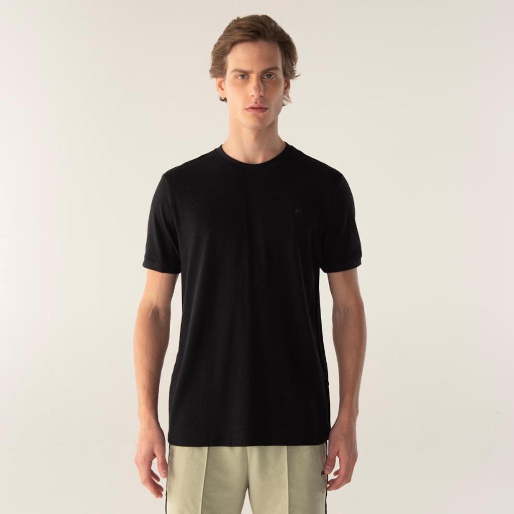 Camiseta Fila Regular Embroidery Gt Masculina