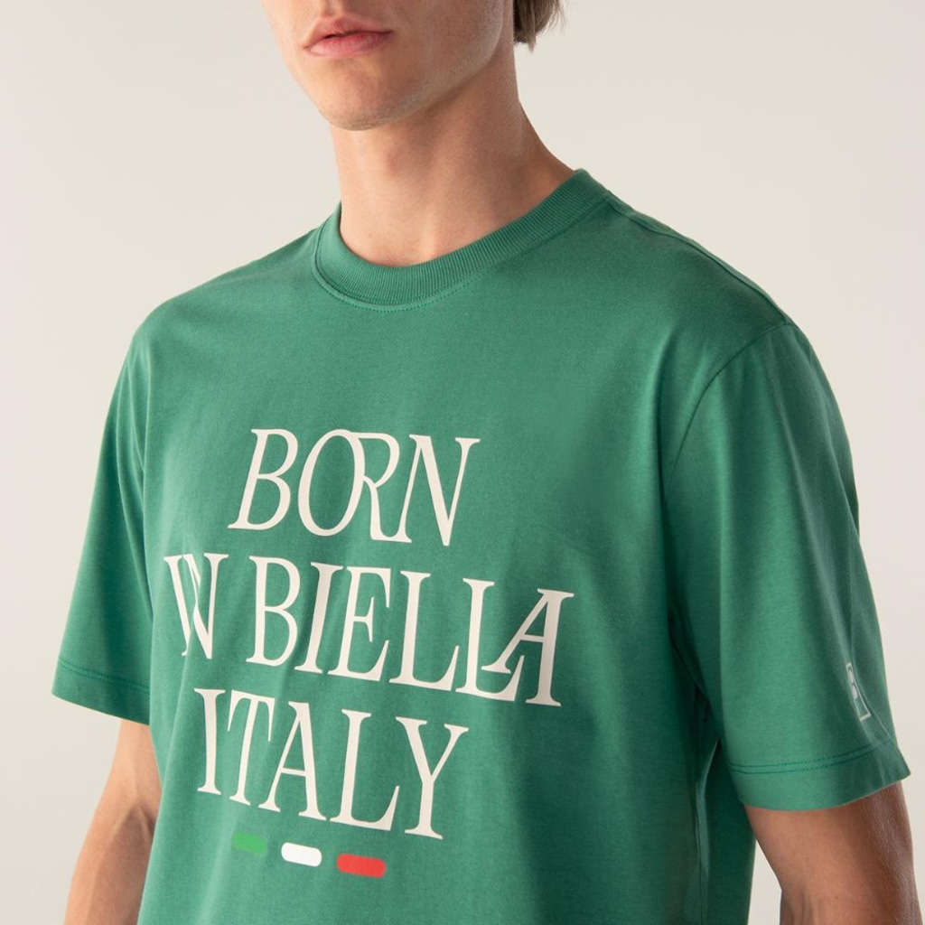 Imagem 4 do produto Camiseta Fila Comfort Born In Biella Letter Masculina