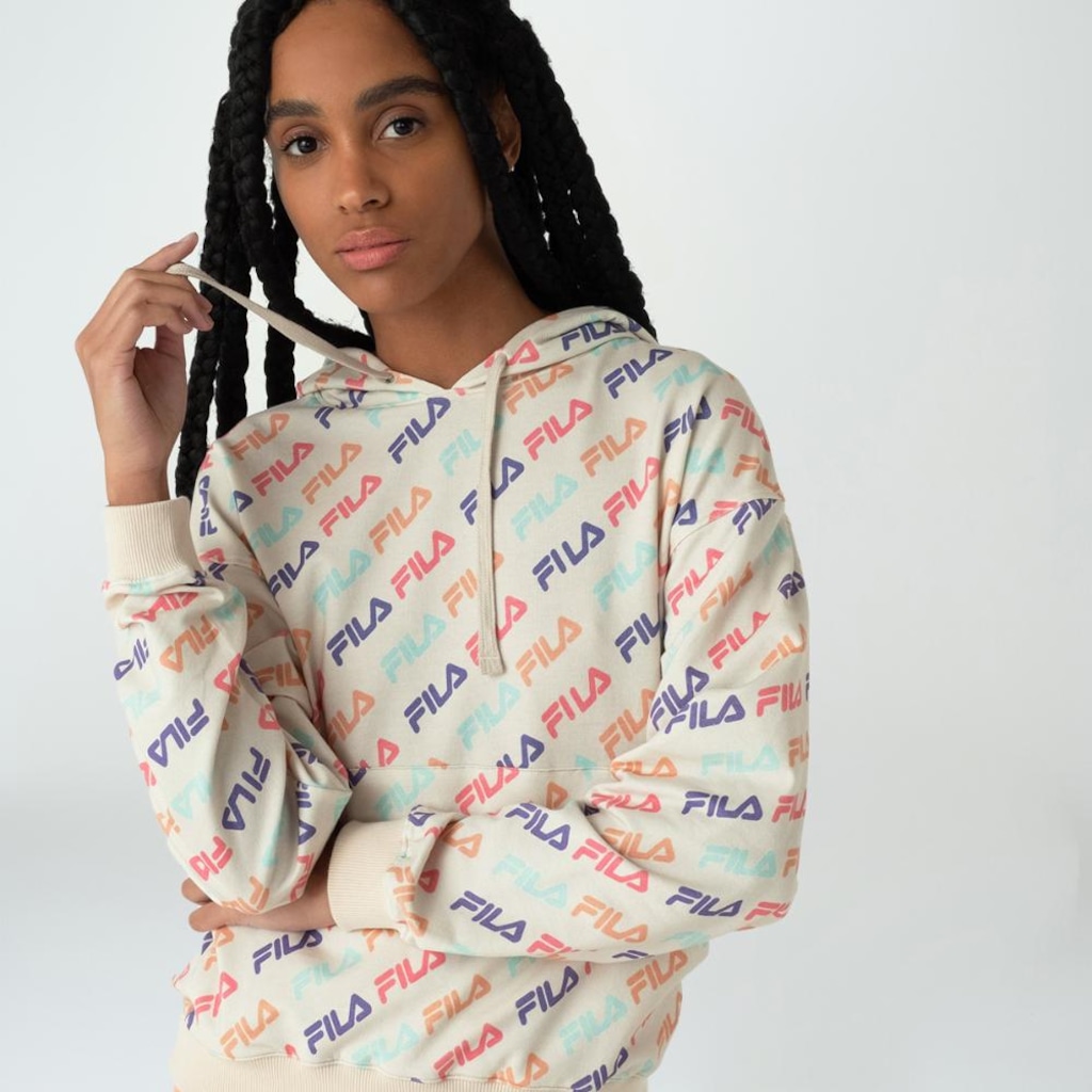 Blusão com Capuz Fila Colors Fun Feminino