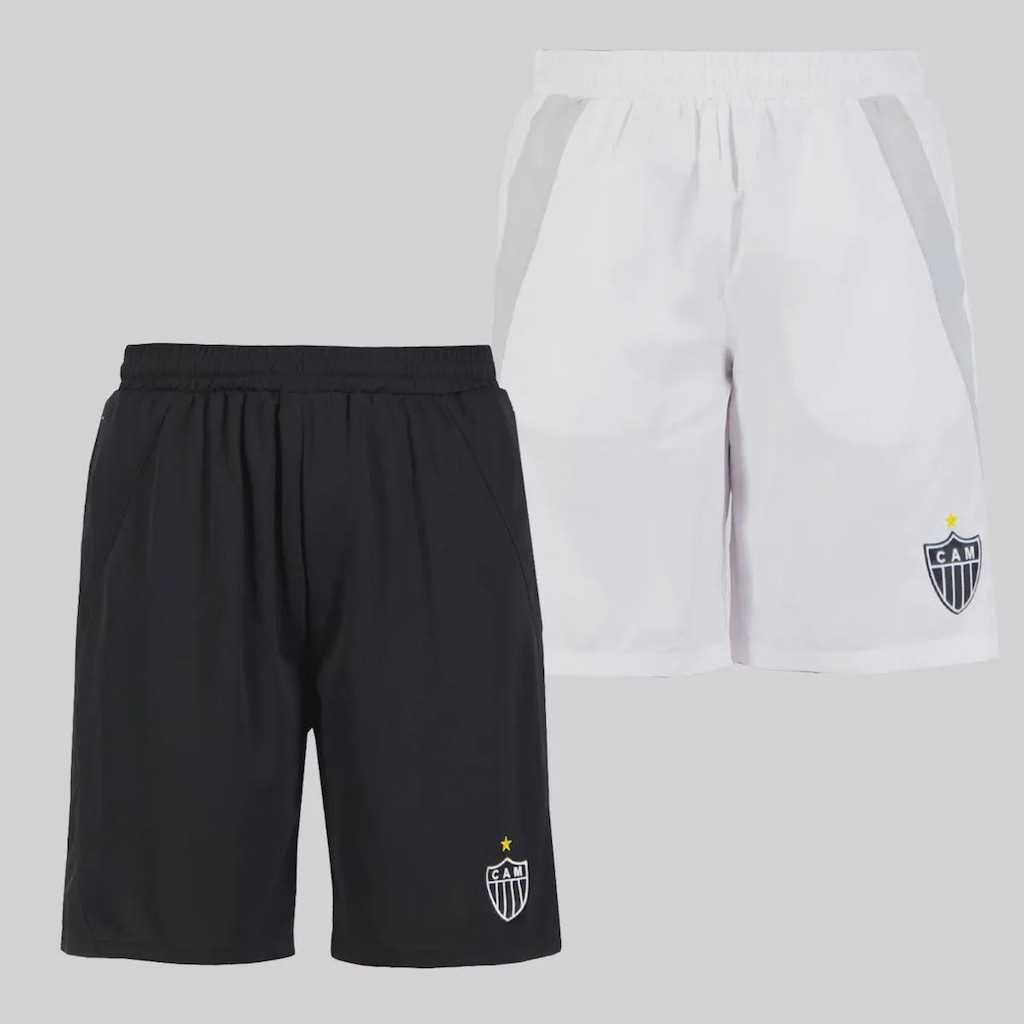 Bermuda Do Atlético Mineiro Masculina FutFanatics