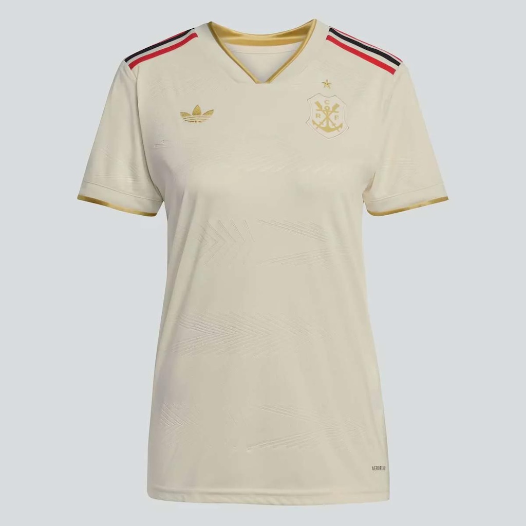 Imagem 4 do produto Camiseta do Flamengo III 25/26 Torcedor adidas Feminina