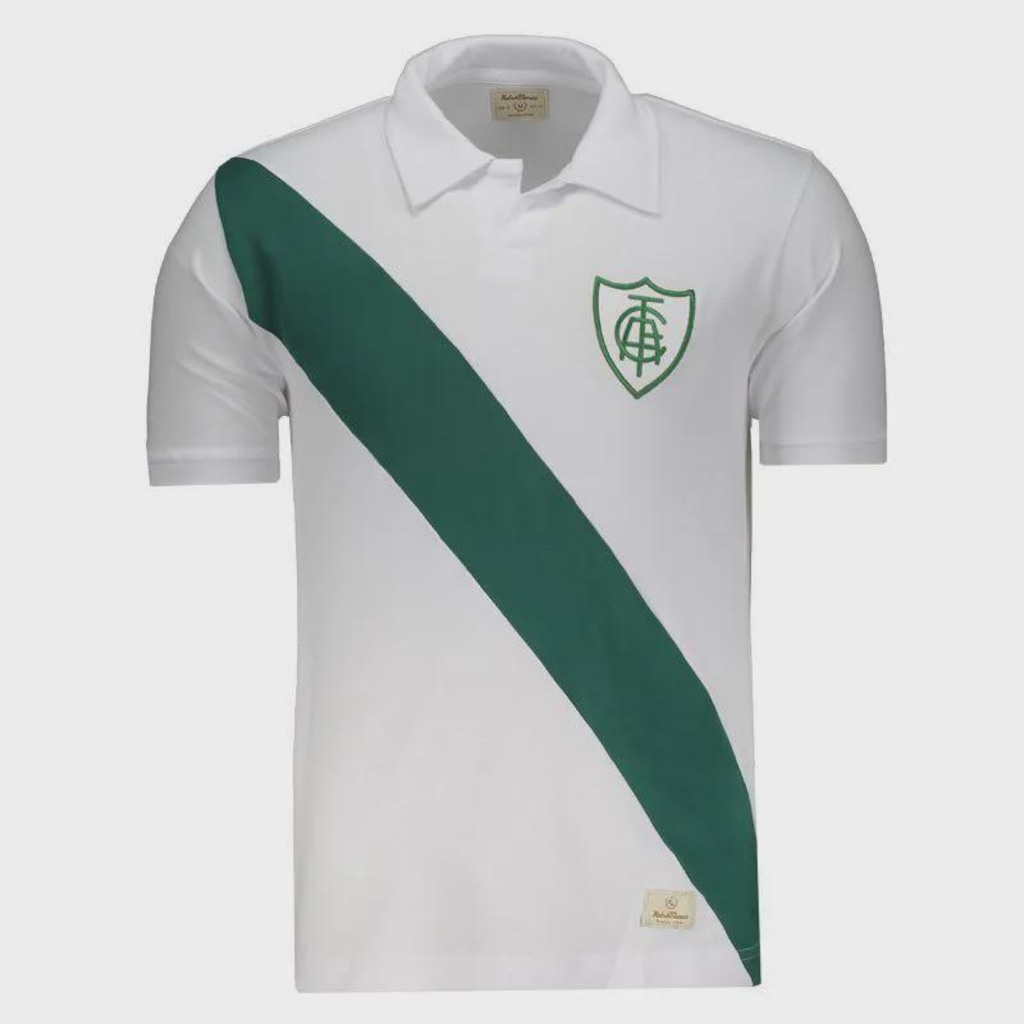 Imagem 1 do produto Camiseta América Mineiro 1913 Retrô Masculina FutFanatics