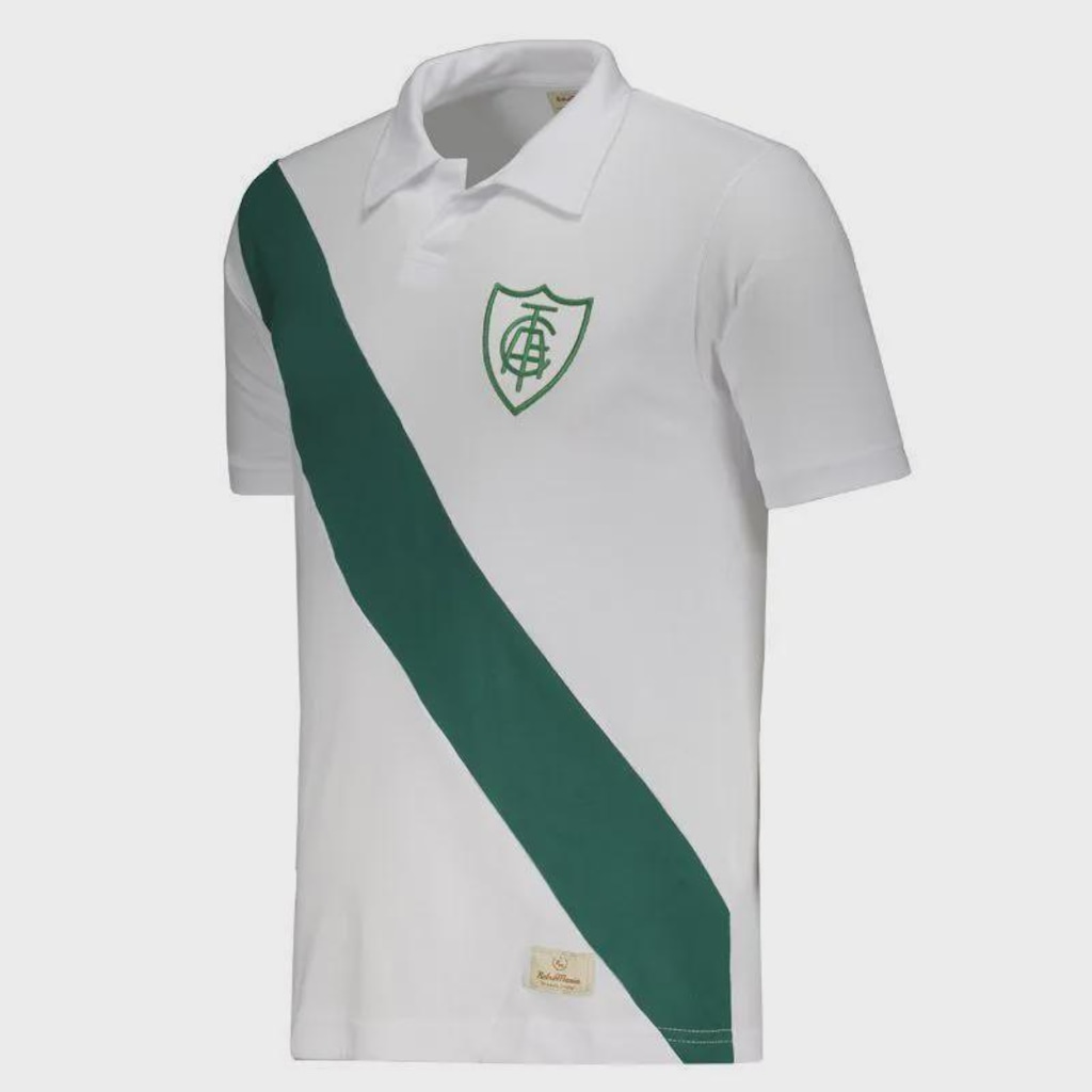 Imagem 2 do produto Camiseta América Mineiro 1913 Retrô Masculina FutFanatics