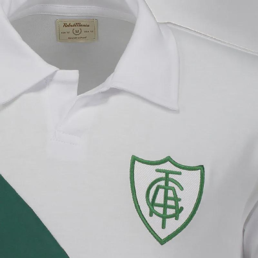 Imagem 4 do produto Camiseta América Mineiro 1913 Retrô Masculina FutFanatics
