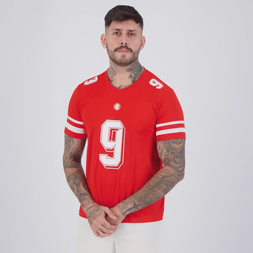 Imagem 3 do produto Camiseta Do Internacional Futebol Americano Masculina FutFanatics