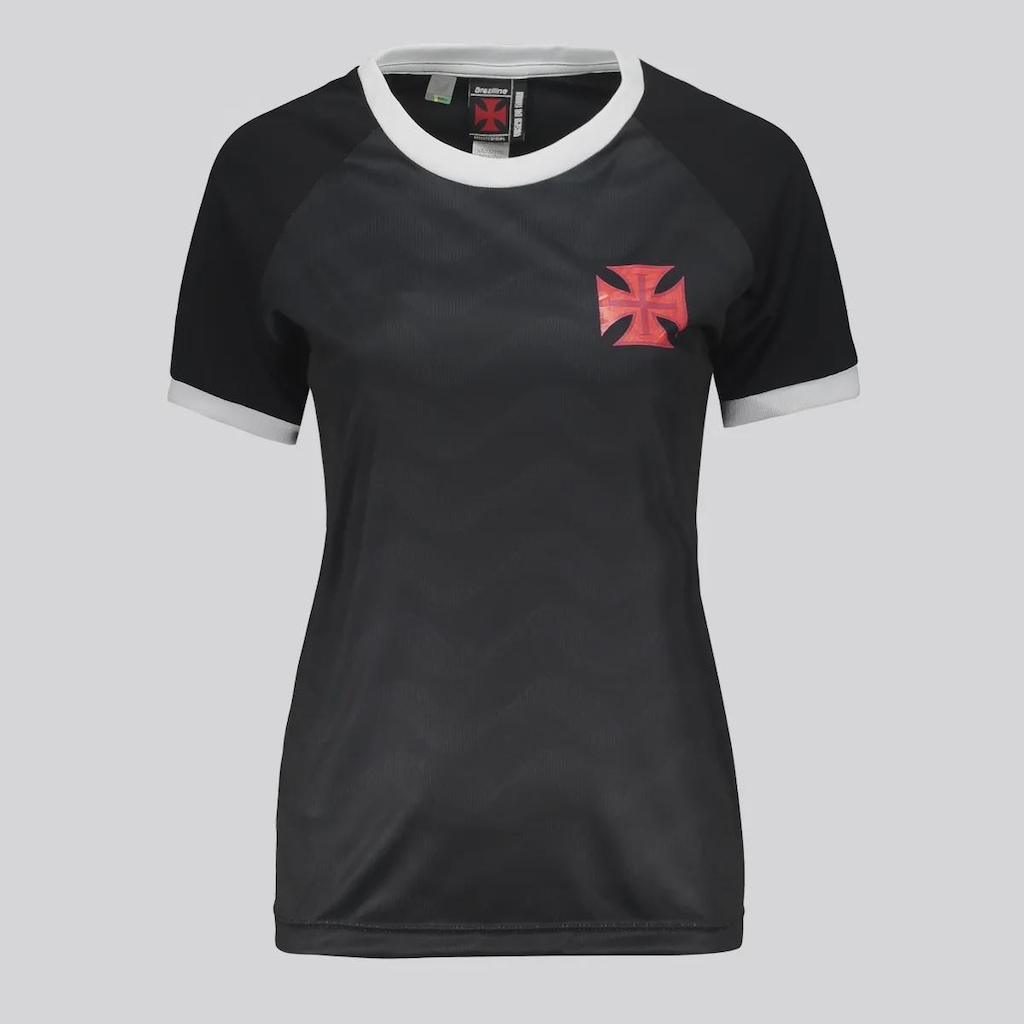 Camiseta Do Vasco Rugido Feminina FutFanatics