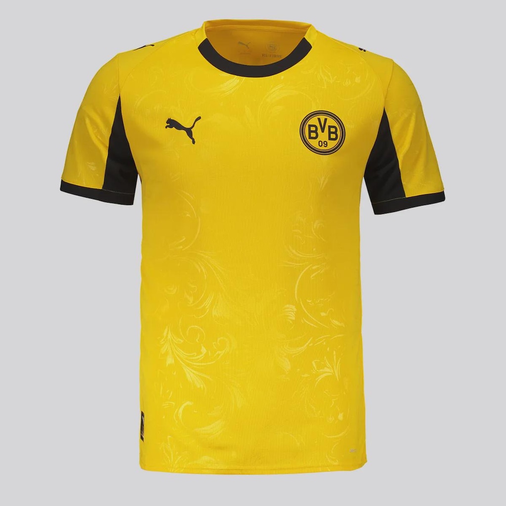 Camiseta Borussia Dortmund 2026 Cup Puma Masculina