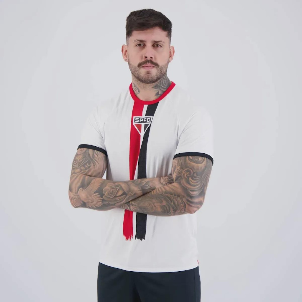 Imagem 4 do produto Camiseta São Paulo Calleri 9 Radix Masculina FutFanatics