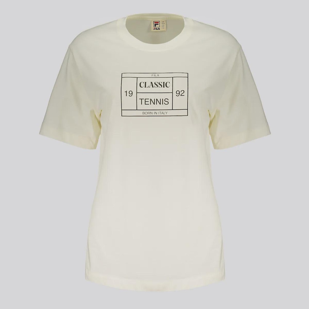 Camiseta Fila Over Classic Tennis Feminina