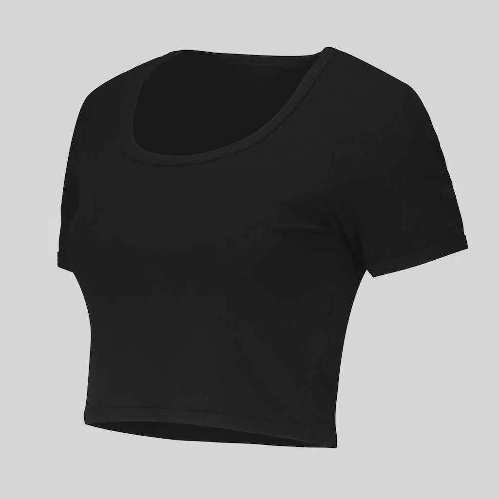 Imagem 2 do produto Camiseta Cropped Fila Rib Feminina