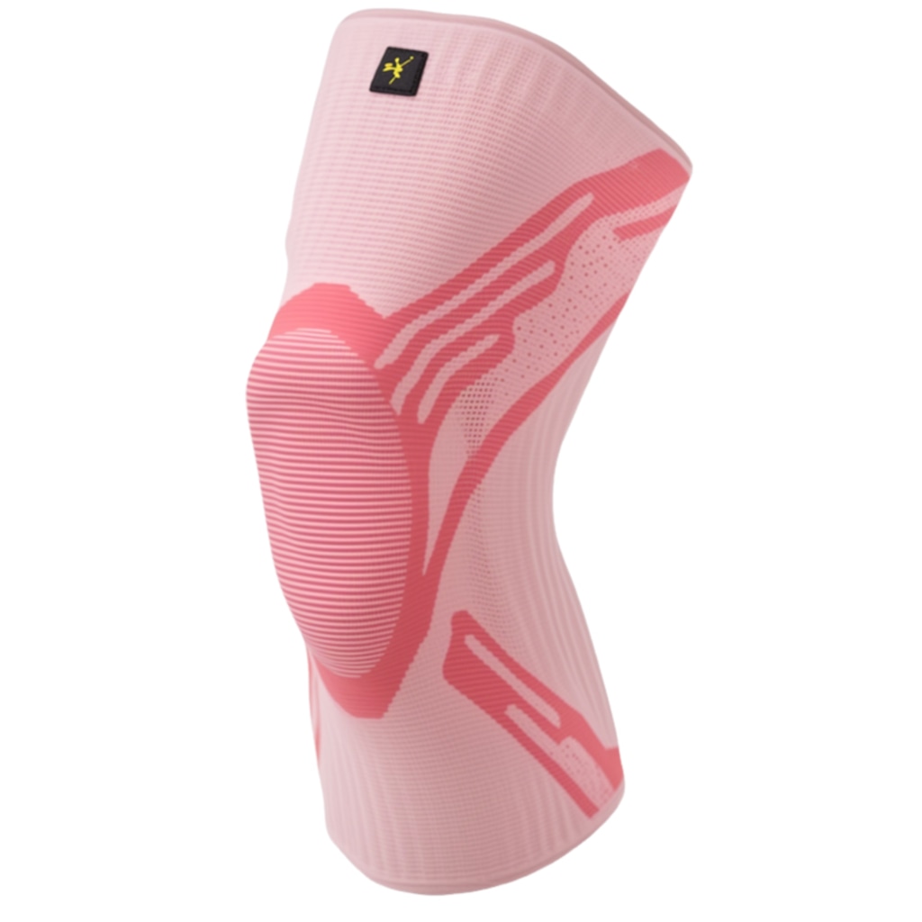 Joelheira Elástica Gold Sports Com Protetor de Patela e Suporte Lateral - 1 unidade