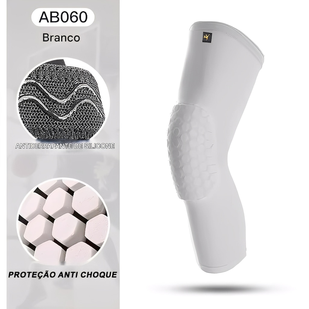 Imagem 2 do produto Joelheira Elástica Gold Sports Cube Anti Impacto