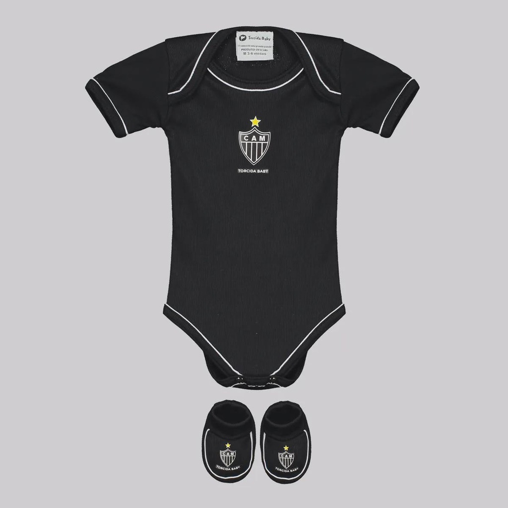 Kit Body Do Atlético Mineiro Infantil FutFanatics