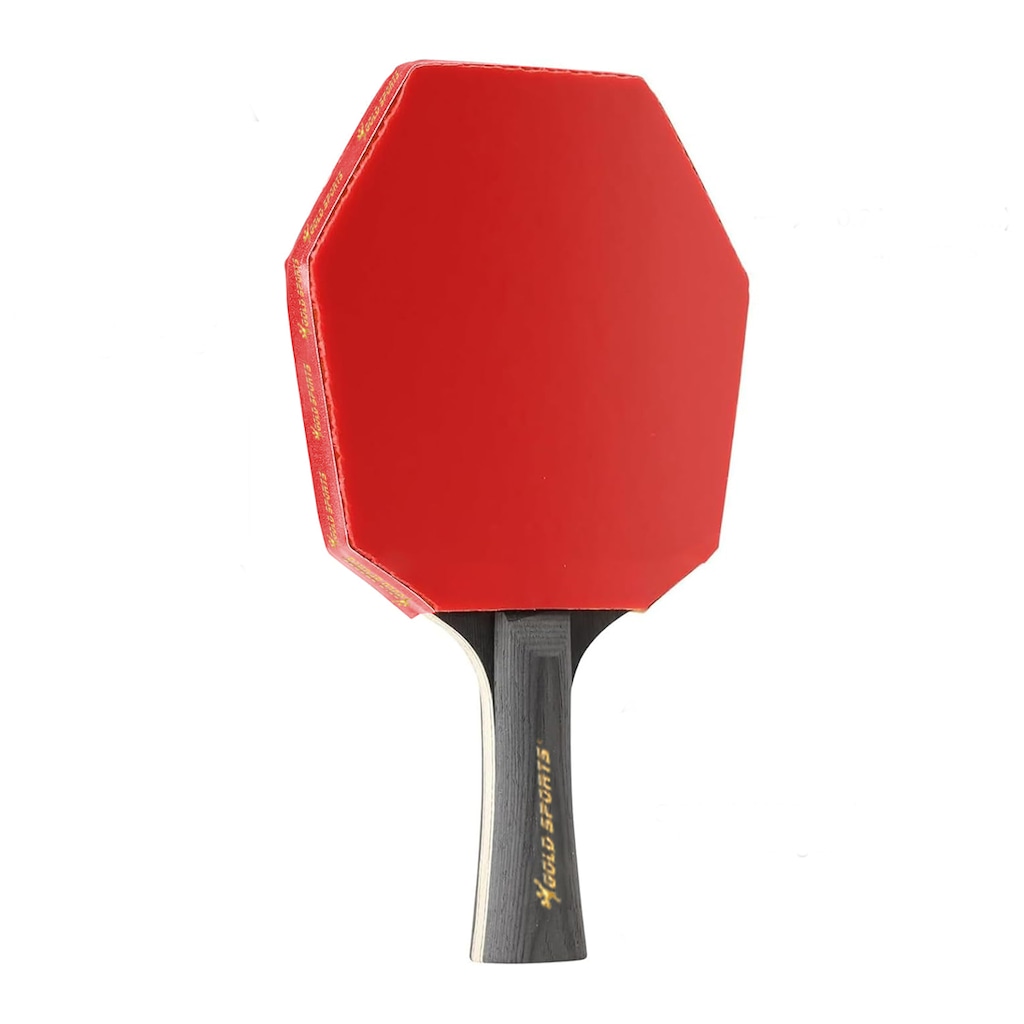 Raquete de Tênis de Mesa Gold Sports Solar Profissional Hexagonal