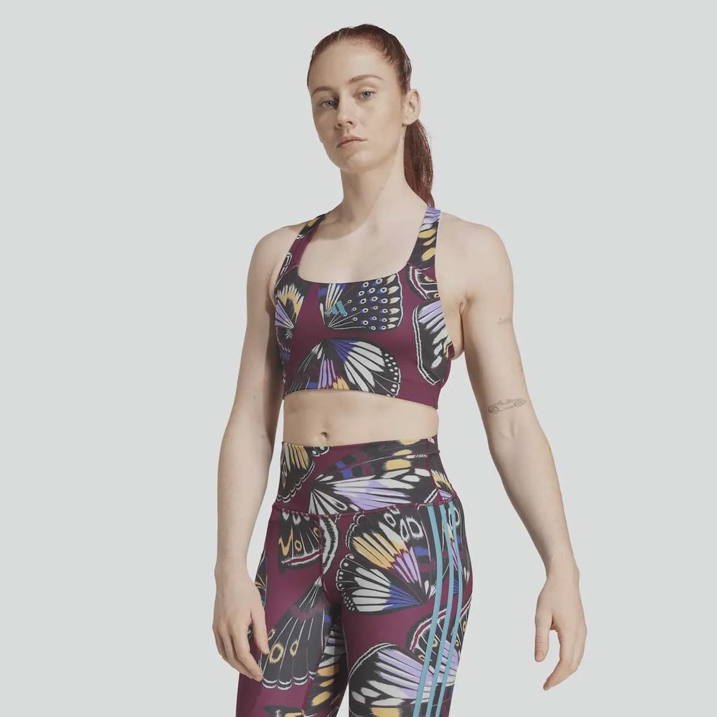 Top adidas Farm Suporte Medio Adulto