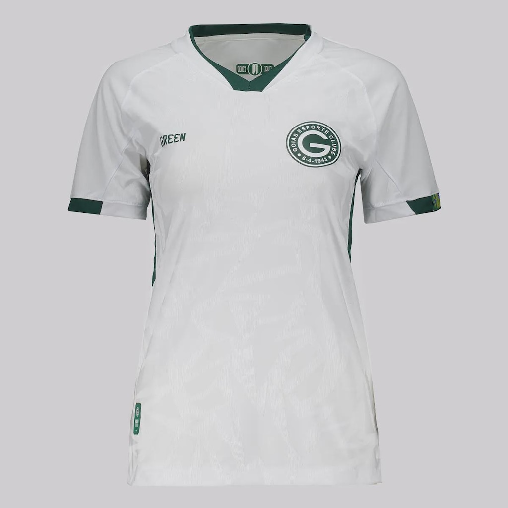 Camisa Gr33n Goiás EC II 2024 Feminina
