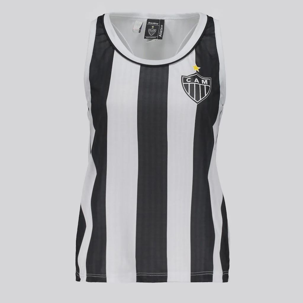 Camiseta Regata Do Atlético Mineiro Presença Feminina