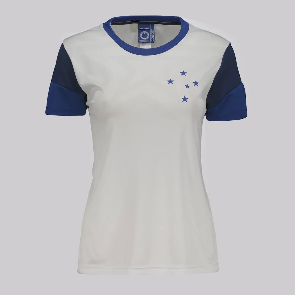 Camisa Do Cruzeiro Brilhar Feminina