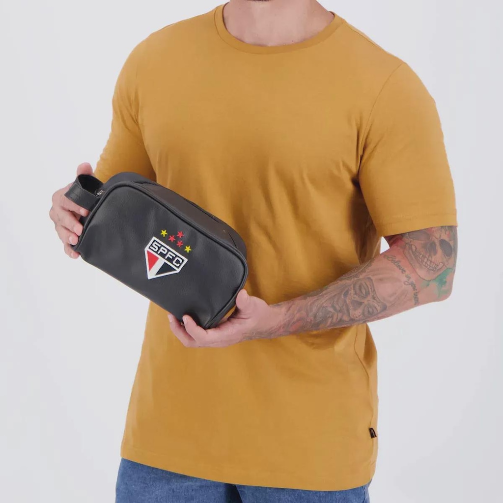Imagem 2 do produto Kit Viagem São Paulo, Necessaire, Copo e Almofada