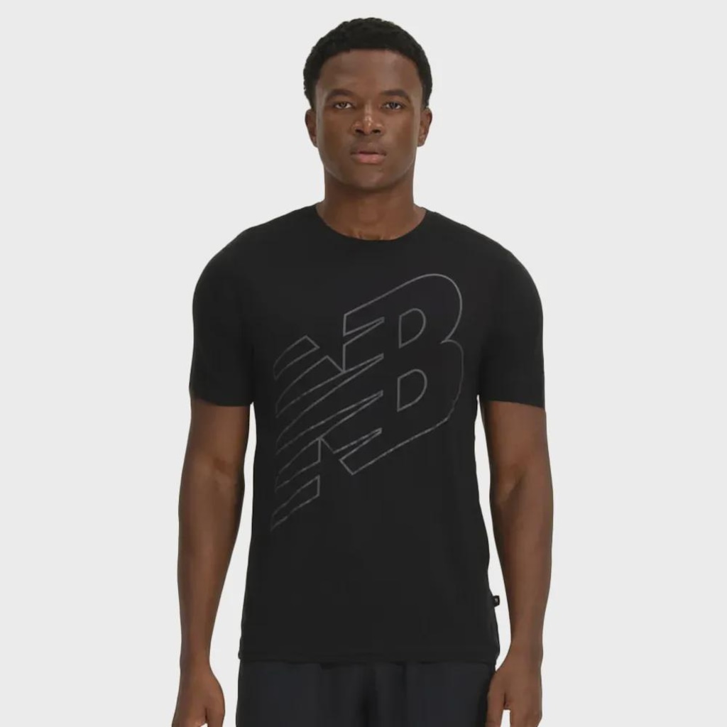 Camiseta New Balance Active Logo Masculina