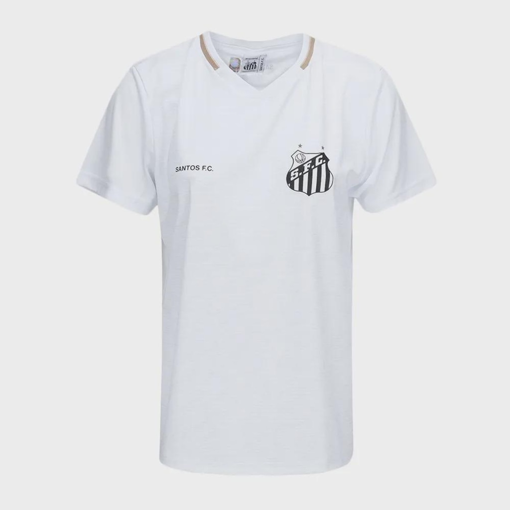 Camiseta Braziline Santos Deslocar Feminina