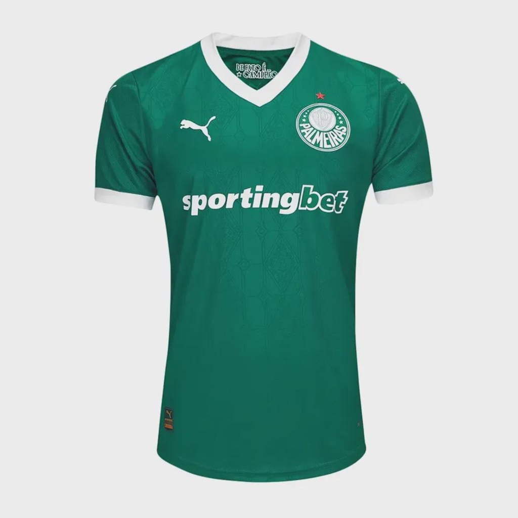 Camisa do Palmeiras I 25/26 Feminina Puma Jogadora