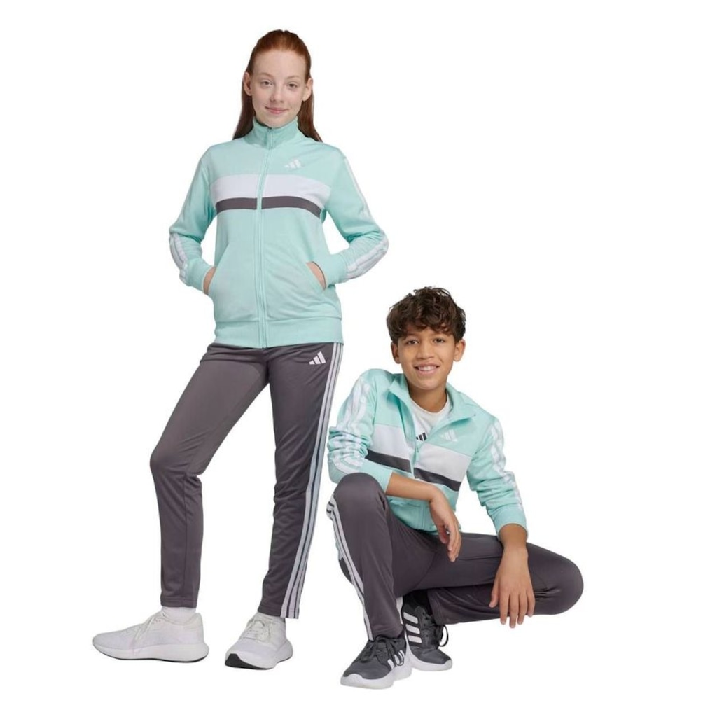 Agasalho Adidas Tiberio Três Listras Infantil