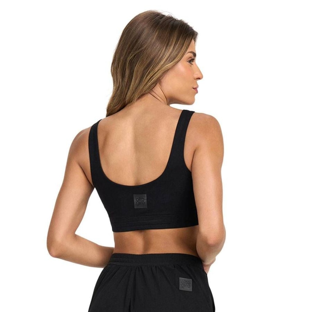 Imagem 2 do produto Top Regata Alto Giro Moletom Feminino