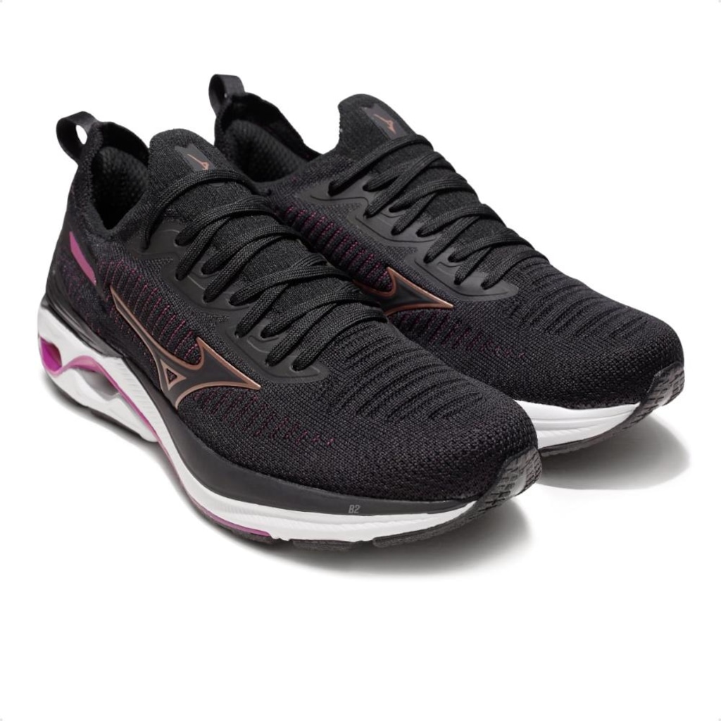 Imagem 3 do produto Tênis Mizuno Wave Mirai 7 Feminino + 3 Pares de Meias