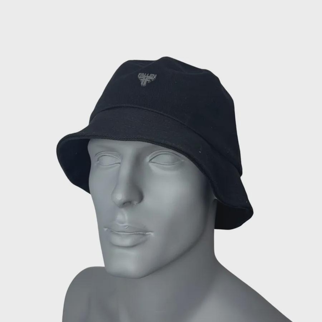 Chapéu Fallen Bucket Sarja Metal Preto - FALLEN - Sem gênero