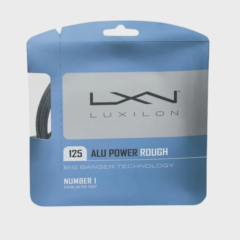 Corda Para Raquete Wilson Luxilon Alu Power 16L 1.25Mm Rough Unissex