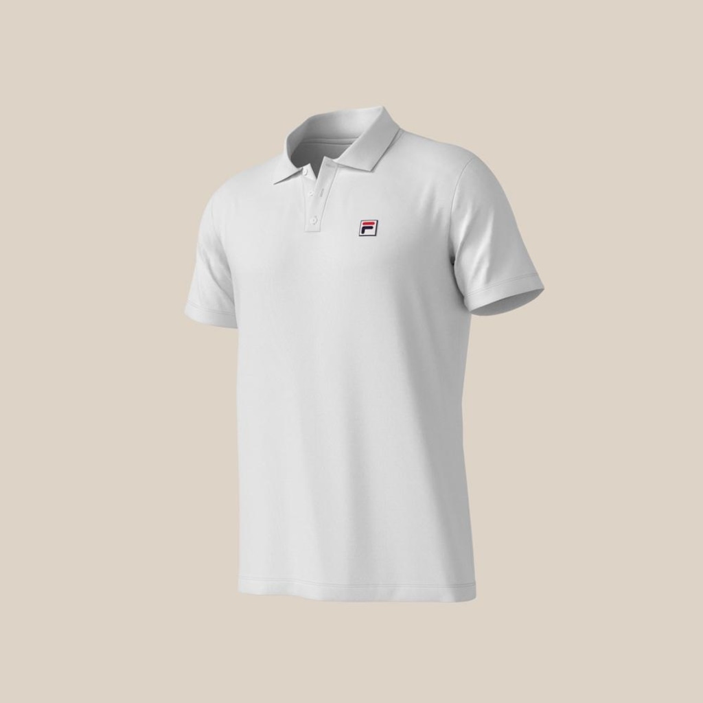 Camiseta Polo Fila Player F-Box II Masculina