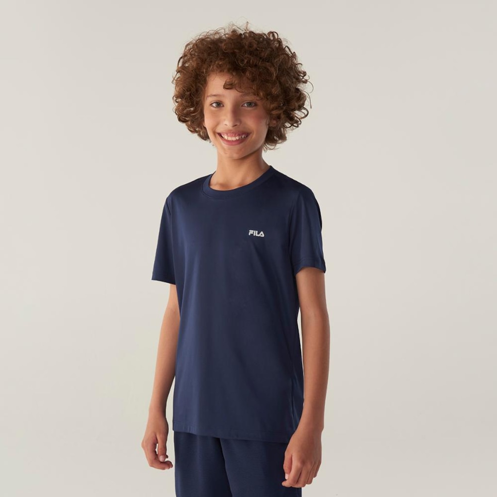 Camiseta Fila Basic Sports Infantil