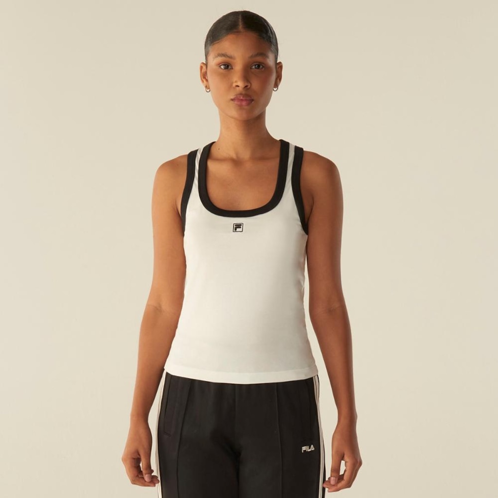 Camiseta Regata Fila Slim F-Box Feminina