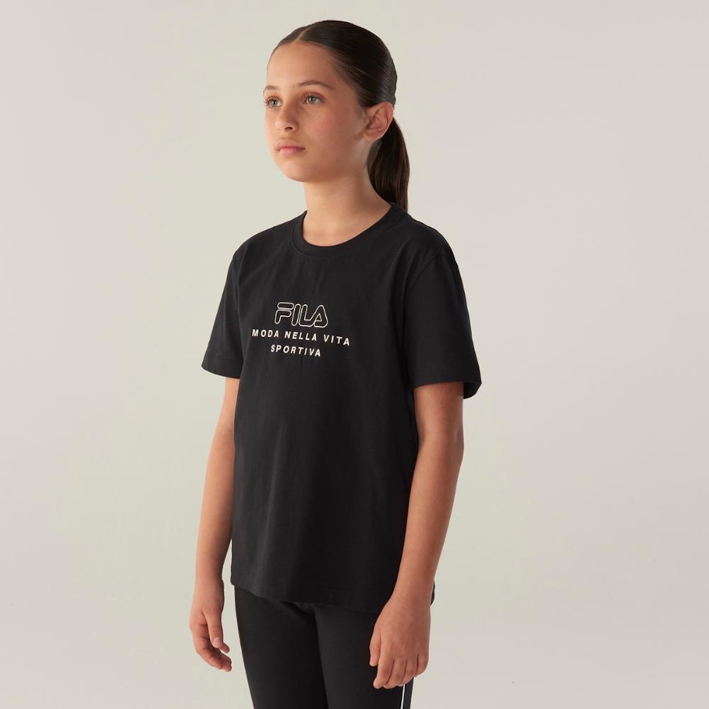 Camiseta Fila Conforto Vita Outline Infantil
