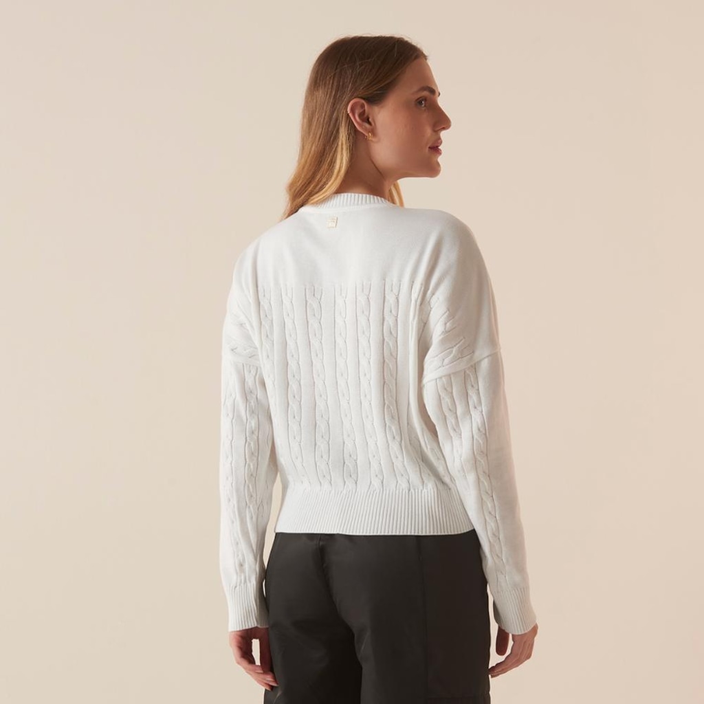 Imagem 2 do produto Casaco Fila Comfort Uc Basic Tricot Feminino