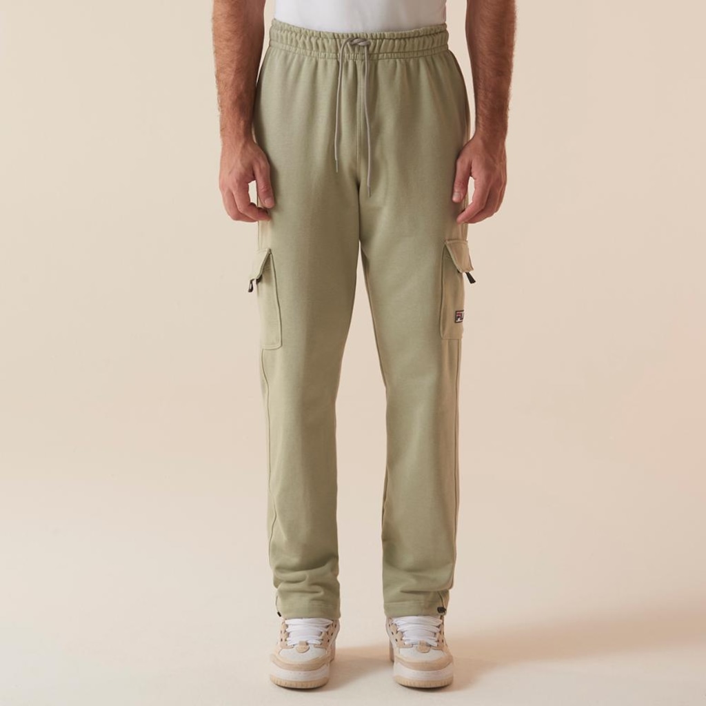 Calça Fila Comfort Cargo Letter Masculina