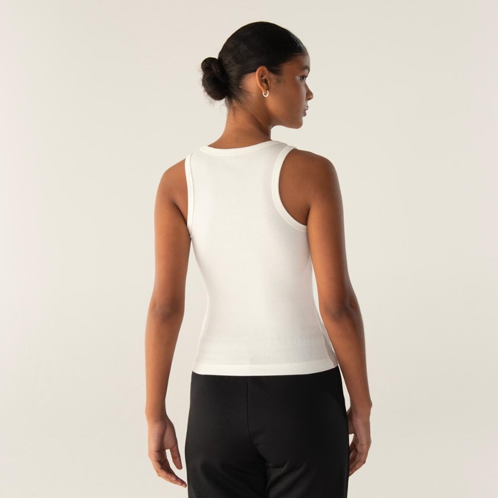 Imagem 2 do produto Camiseta Regata Fila Essentials Rib Feminina