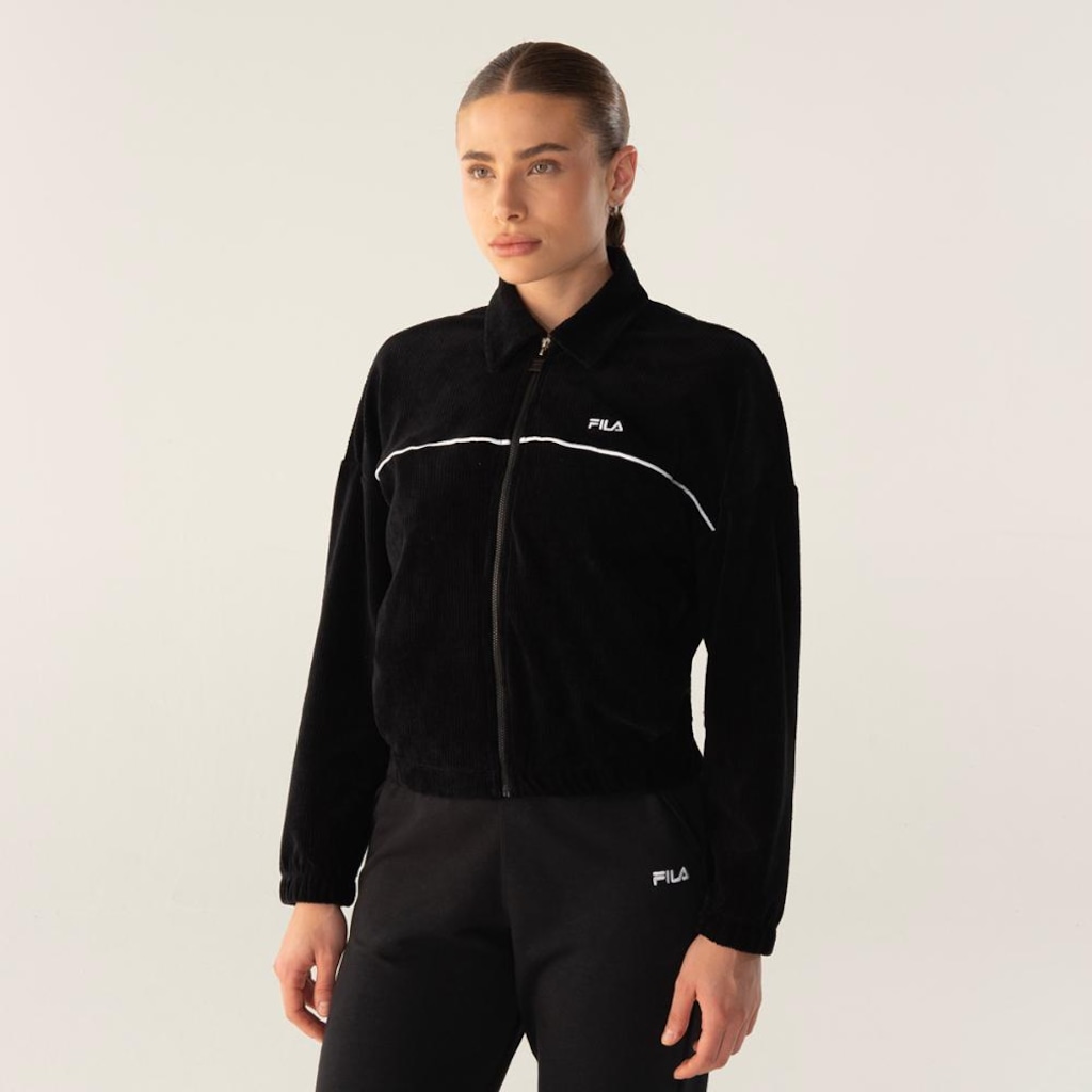 Jaqueta Fila Essentials Canelada Feminina