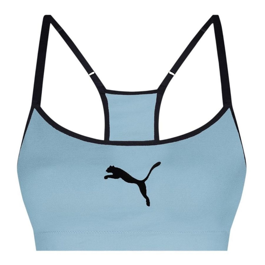 Top Puma Com Bojo Regulador Sem Costura Feminino