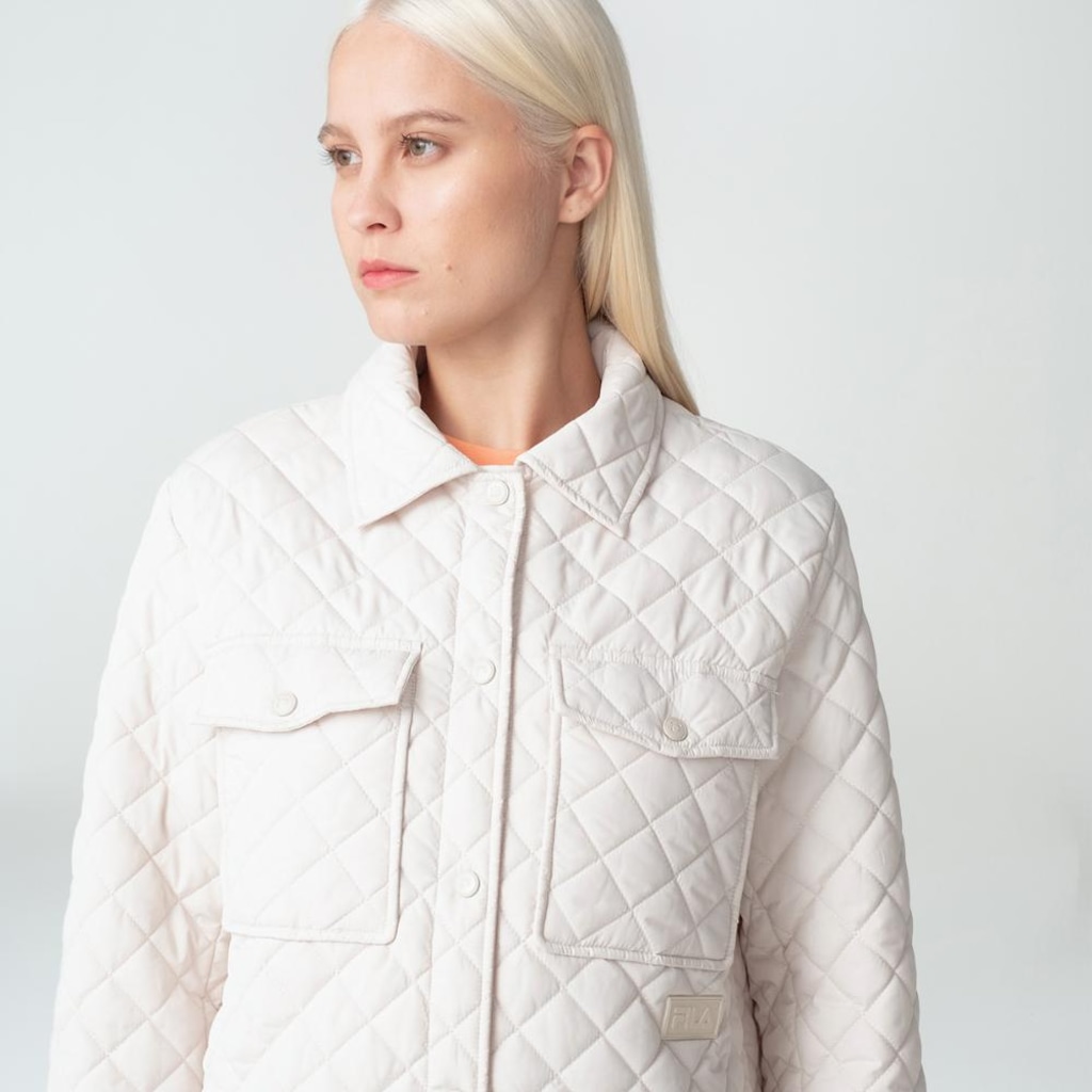 Jaqueta Fila Shacket Quilting Feminina