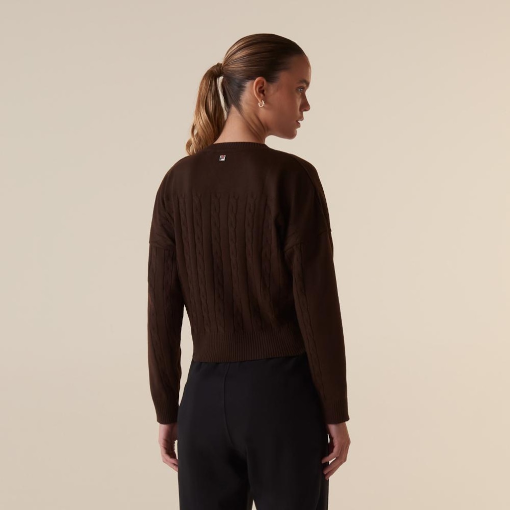 Imagem 2 do produto Blusão Fila Comfort Uc Basic Tricot Feminino