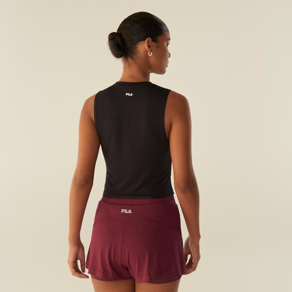 Imagem 2 do produto Camiseta Regata Fila Twist Smart Cotton Feminina