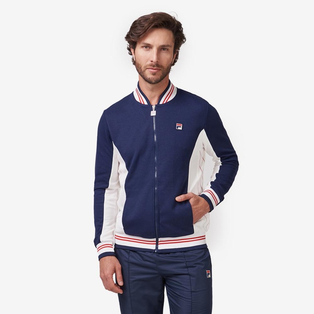 Jaqueta Fila Settanta Jkt Baseball Track Masculina