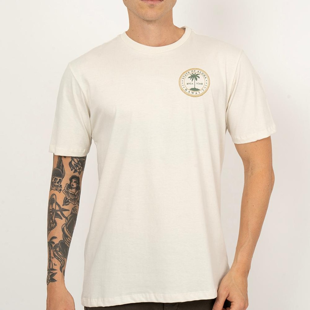 Camiseta RVCA Aloha Seal SM26 Masculina