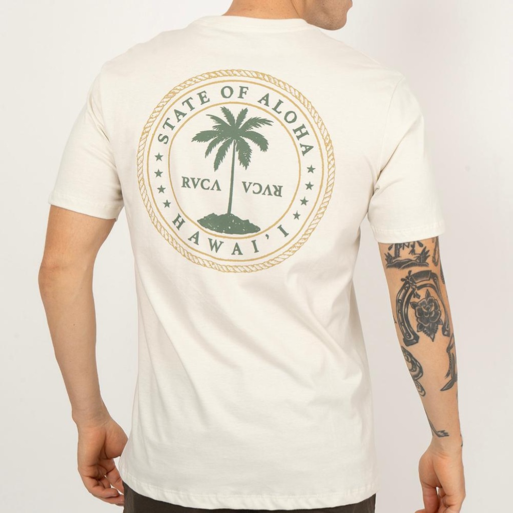 Imagem 2 do produto Camiseta RVCA Aloha Seal SM26 Masculina