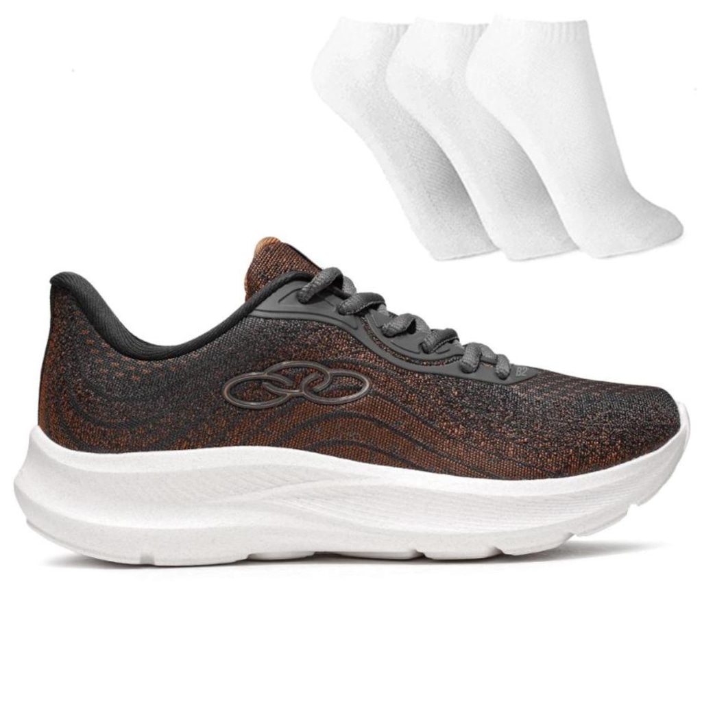 Tênis Olympikus Venus 3 Feminino + 3 Pares de Meias