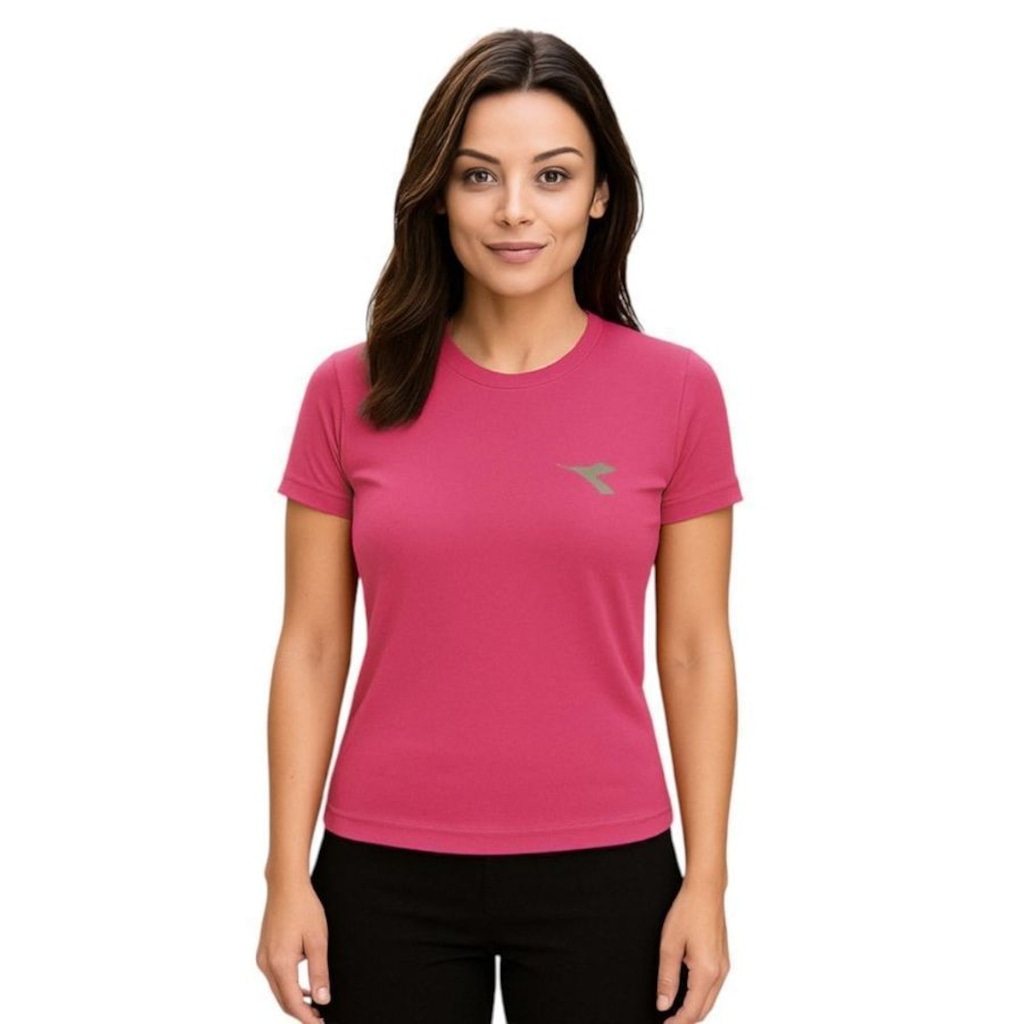 Camiseta Diadora Small Logo Feminina